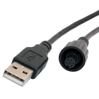 Waterproof Cable - M8 6 Pin F to USB AM