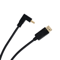 DisplayPort M to DisplayPort 90-Degree M Cable