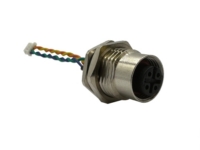water proof Connector Cable M12 4 Pin F to MX1.25 4 Pin