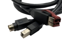 Powered USB 24V to USB BM + Power DIN 3 Pin