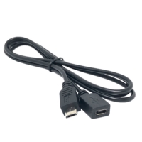 Micro USB BM to Micro USB BF Cable