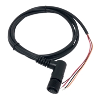 Waterproof Cable - M12 8 Pin 90-degree F to Open End