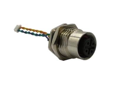water proof Connector Cable M12 4 Pin F to MX1.25 4 Pin