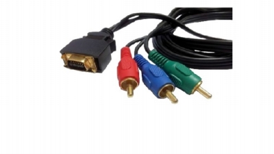 RCA Cable-D4 to 3xRCA Plug