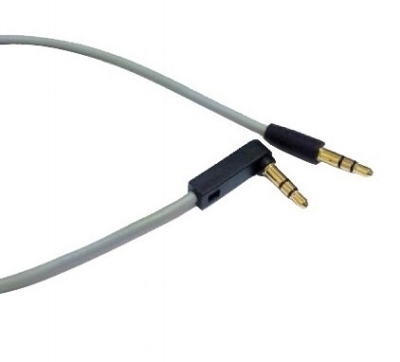 Audio Cable - 3.5mm Plug to 3.5mm 90-Degree Plug