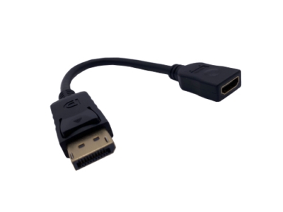 DisplayPort M to HDMI F Active Adapter Cable