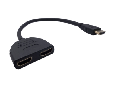 HDMI M to 2 x HDMI F Cable