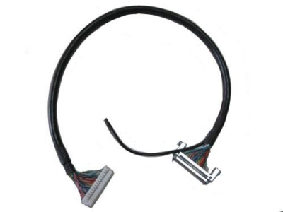 LVDS - FPC Connector to 24 Pin HSG+Disc Terminal Cable