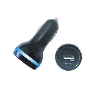 Car Charger Adapter USB Jack (Ring light)