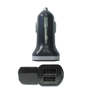 Car Charger Adapter USB Jack with Cover