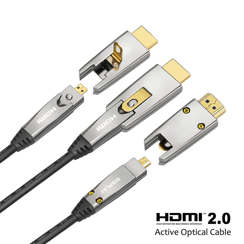 Micro HDMI 2.0 Active Optical Cable (AOC) Micro HDMI 2.0 Active Optical Cable (AOC)